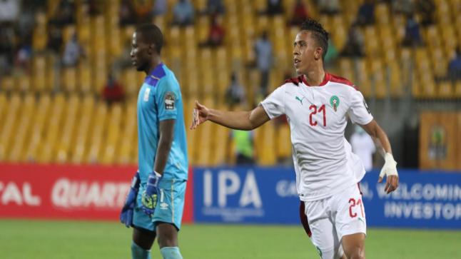 المنتخب المغربي للمحليين إلى ربع نهائي “الشان” بخماسية أمام أوغندا