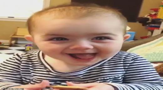 طفلة أمريكية البسكوت بالقمح