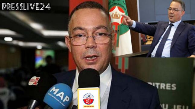 لقجع يتفاعل مع تصريحات رئيس الفيفا :اصلاح شامل لكرة القدم الافريقية