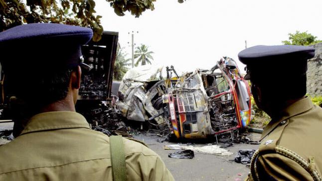 حادث مروع بسريلانكا