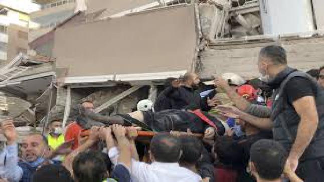 “زلزال إيجة” يخلف مزيدا من الضحايا في تركيا واليونان