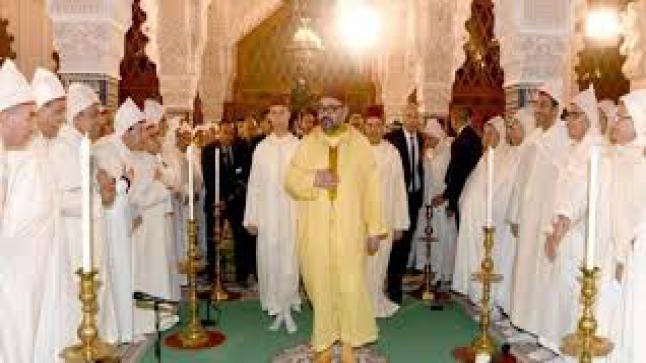 ترأس الملك محمد السادس بمراكش حفلا دينيا إحياء لليلة المولد النبوي الشريف